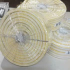 Gland Packing Non Asbestos Aramid PTFE / Putih Kuning 1