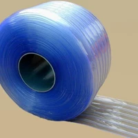 Tirai PVC / Plastik Double Ribbed Clear