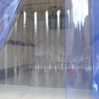 Tirai PVC / Plastik Curtain Mika Blue Clear  1