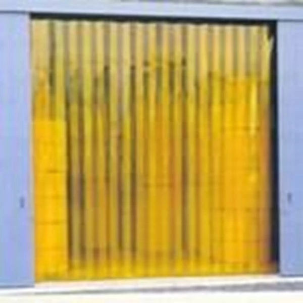PVC Tirai Curtain Orange Tebal 2mm