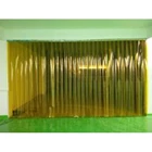 Tirai PVC / Plastik Curtain Strip Yellow  1
