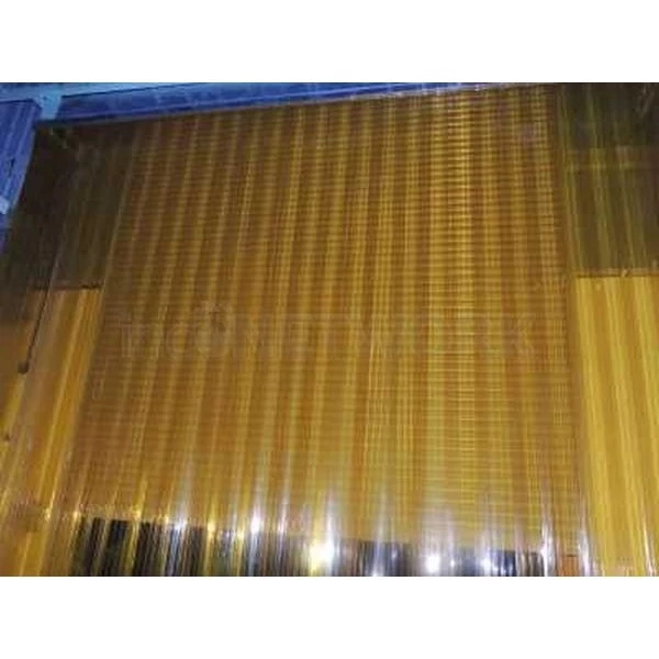 PVC Curtain Warna Yellow Tebal 2mm