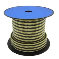 Gland Packing Teflon with Aramid Fiber in Corners Reinforced Braided Packing