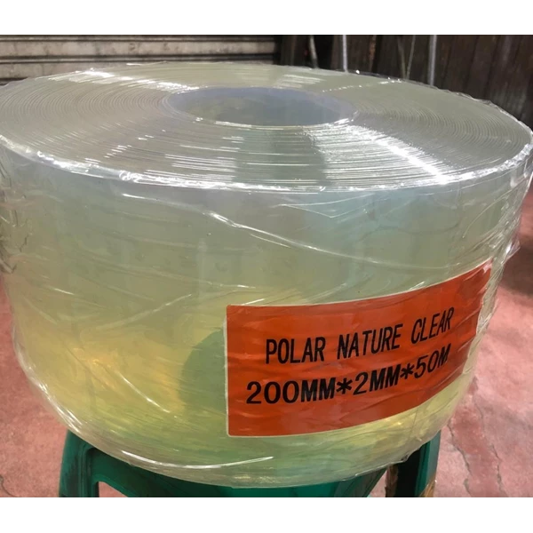 Tirai PVC Super Polar Natural Clear