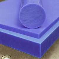 Plastik HDPE Nylon Biru Sheet dan Rod