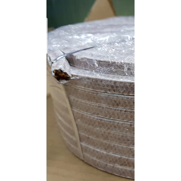 Gland Packing Teflon / Lubricated Impregnated Kynol Fiber Packing